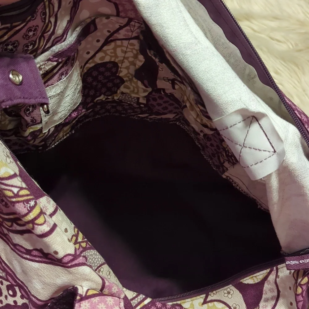 Retro Metro plum purple thirty-one weekender bag - Picture 9 of 11